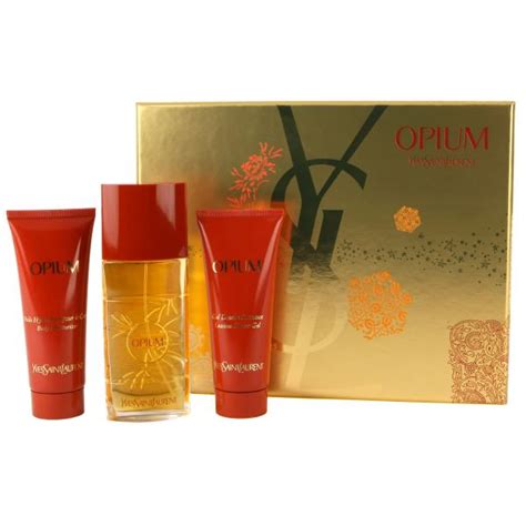 yves saint laurent opium eau de toilette 50ml gift set|opium perfume original scent.